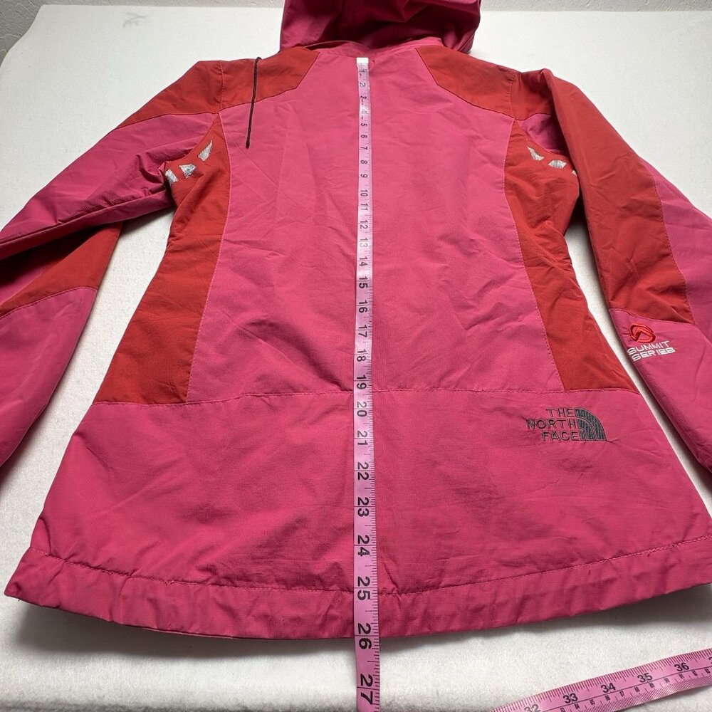 THE NORTH FACE Girls Summit Series Rain Jacket Dry Vent Sz XL Pink c-90 - Picture 16 of 16